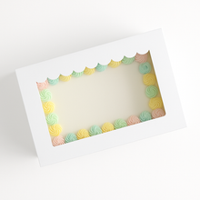 Afbeelding in Gallery-weergave laden, Doos voor 12 cupcakes / sheetcake 10 cm hoog