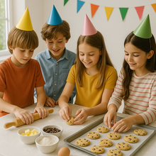 Afbeelding in Gallery-weergave laden, Make-A-Cakebox Chocolate Chip Cookies bakken