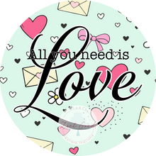 Afbeelding in Gallery-weergave laden, Eetbare prints - All you need is Love