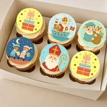 Afbeelding in Gallery-weergave laden, Eetbare prints - Sinterklaas cupcake sheet mix 1
