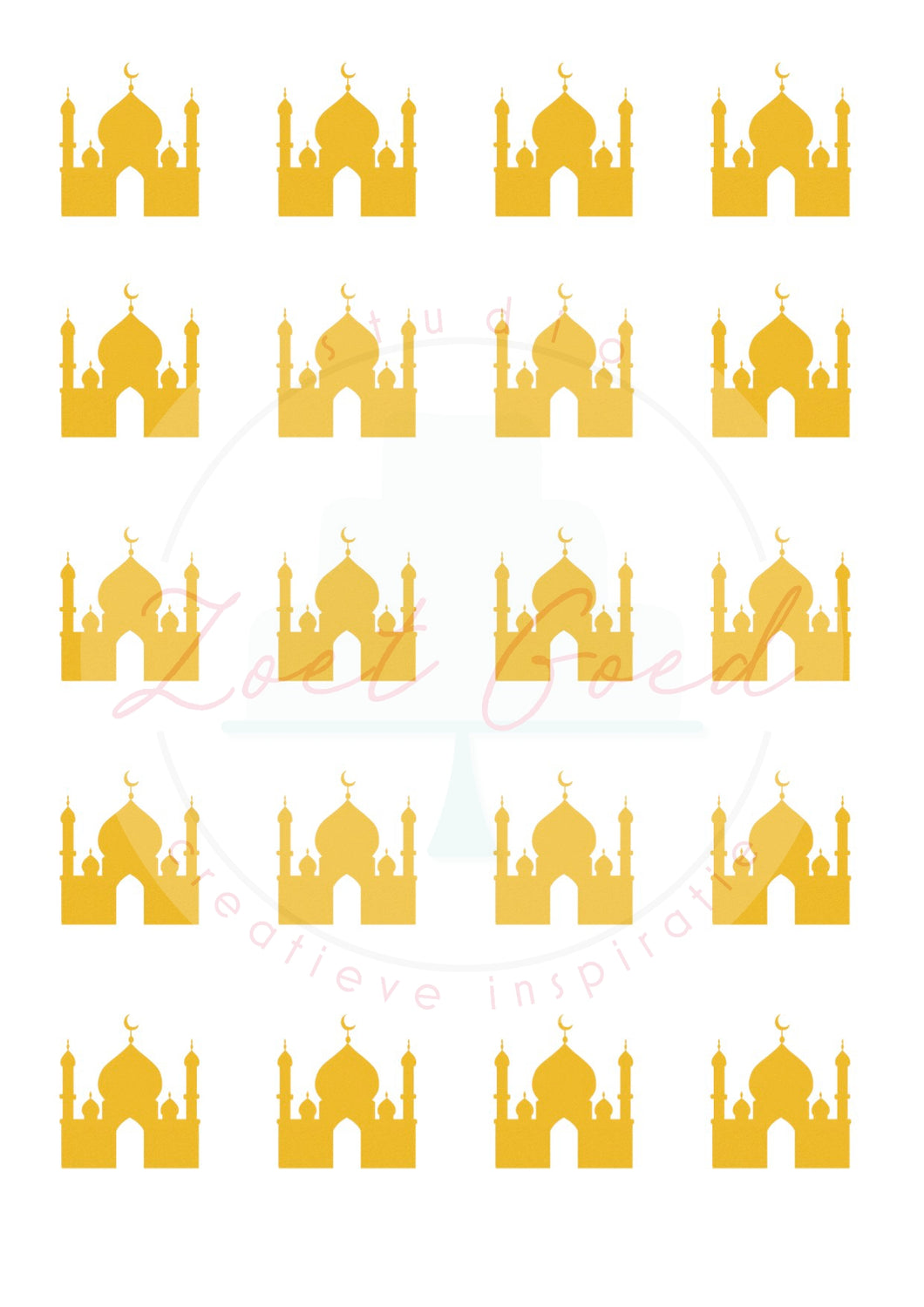 Eetbare prints - Eid Tempel