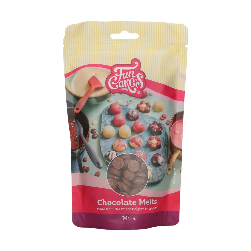 Funcakes Chocolate Melts Melk THT