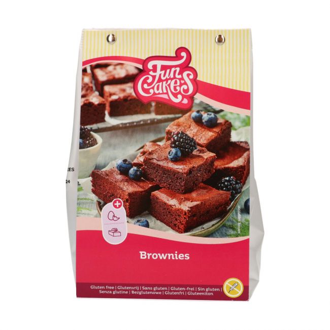 FunCakes Mix voor Brownies Glutenvrij