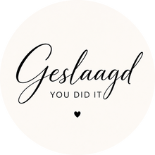 Afbeelding in Gallery-weergave laden, Eetbare prints - Geslaagd You Did It
