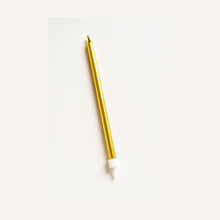 Afbeelding in Gallery-weergave laden, Taarttopper Kaarsje Goud 10 cm
