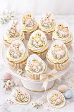 Afbeelding in Gallery-weergave laden, Eetbare prints - Paaseieren met dieren
