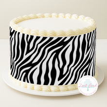Afbeelding in Gallery-weergave laden, Eetbare prints - Zebra 2
