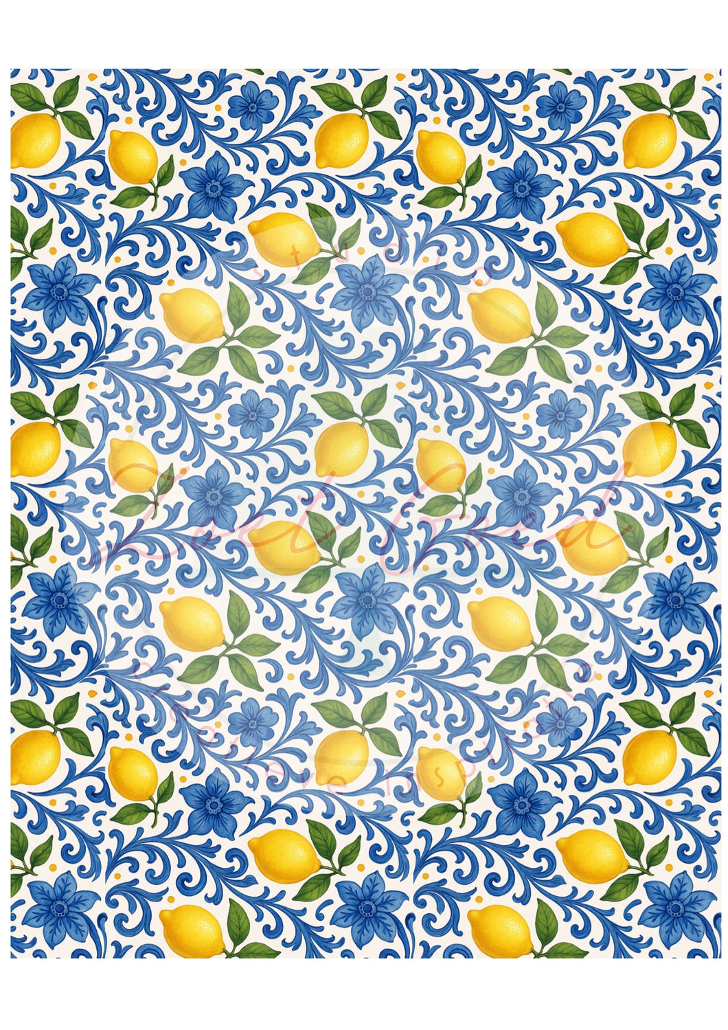 Eetbare prints - Amalfi 2 grof