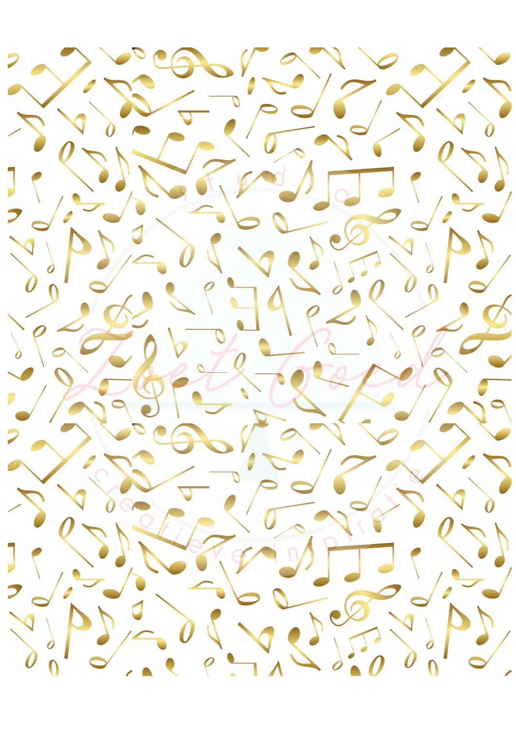 Eetbare prints - Muziek 2