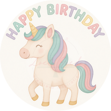 Afbeelding in Gallery-weergave laden, Eetbare prints - Unicorn 2

