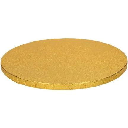 Funcakes Drum rond 25cm goud