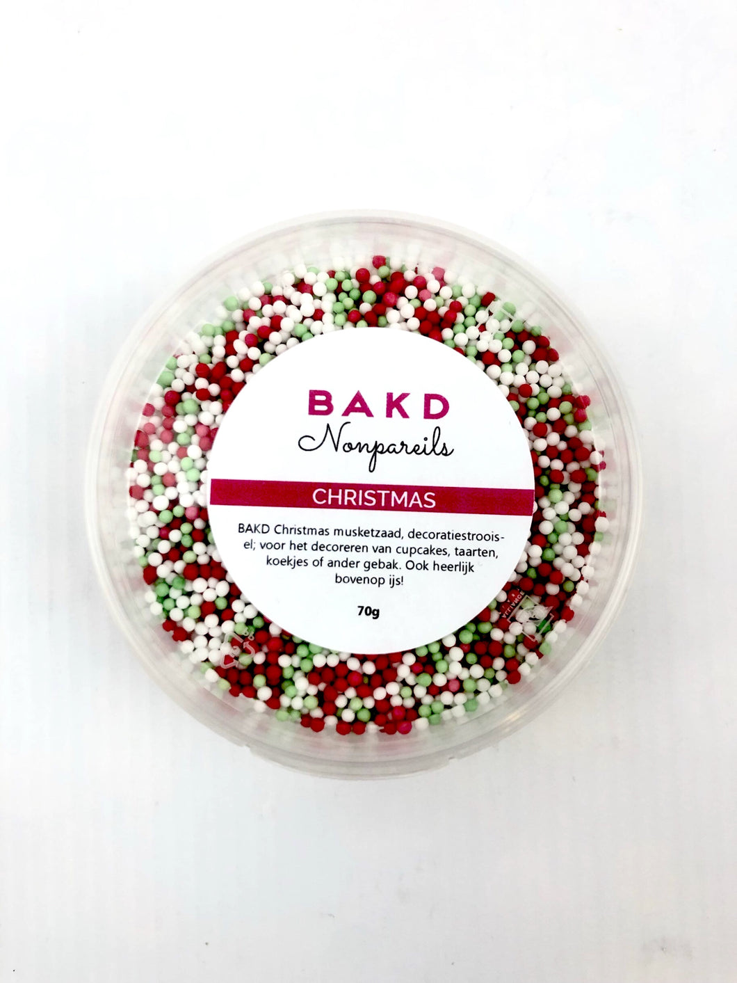 Sprinkles - THT korting Bakd Christmas musketzaad